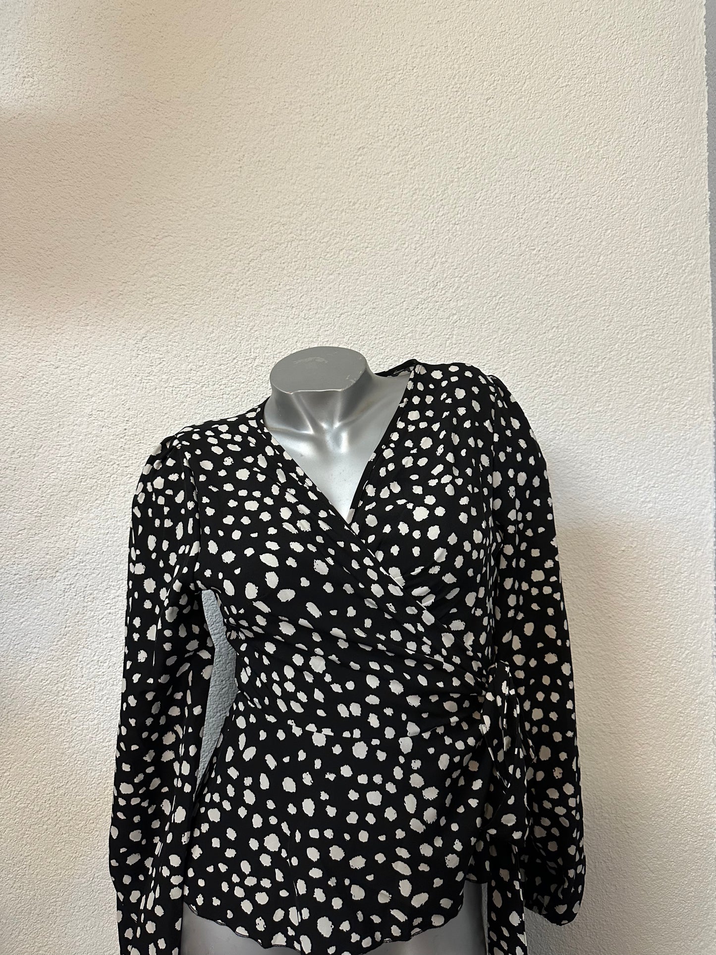 Blouse cœur croisé