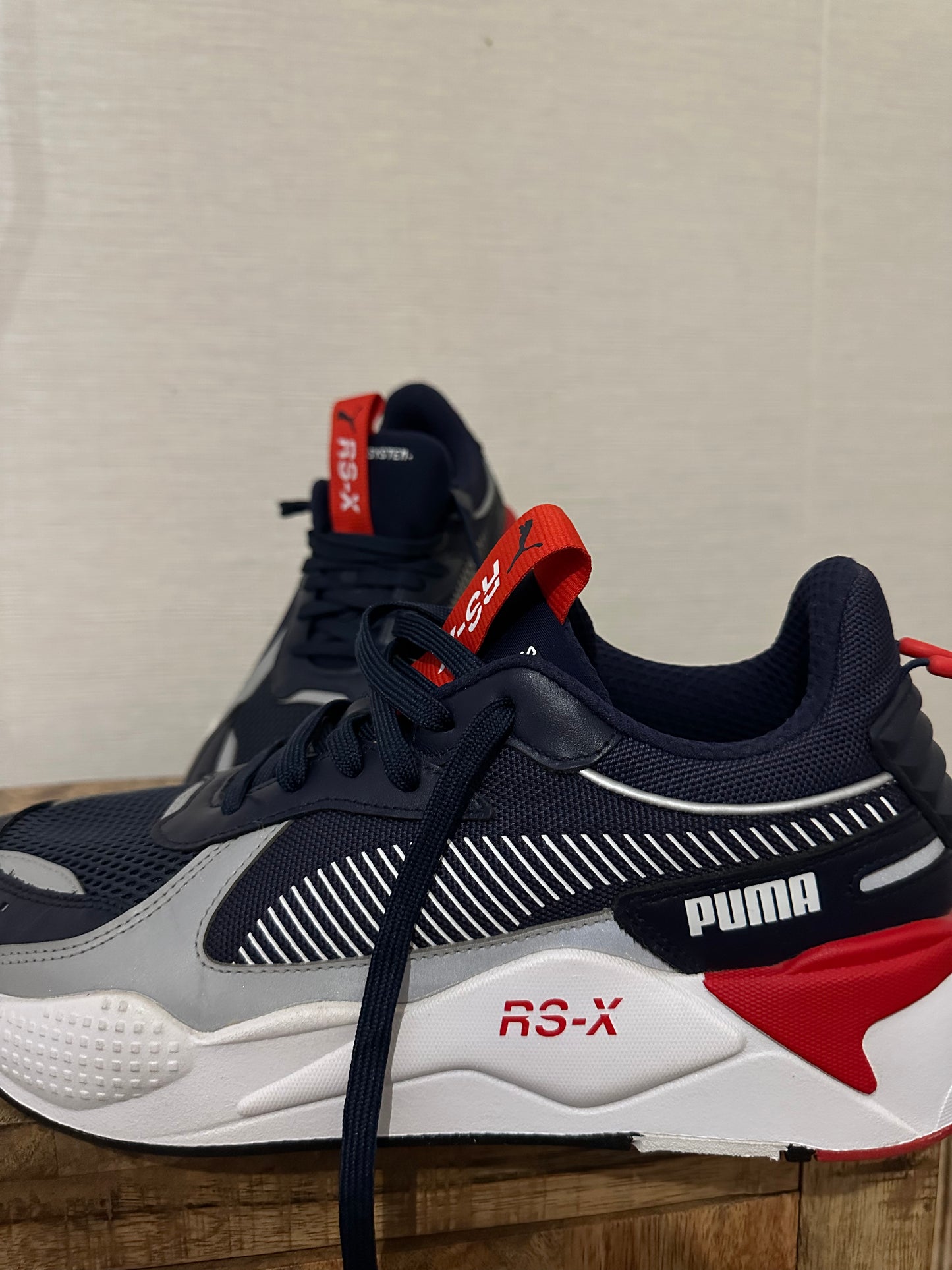 RSX Puma Noir et Rouge – Homme